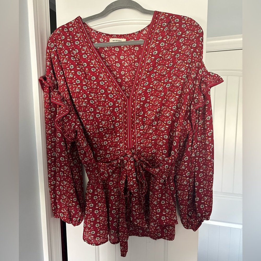 Max studio blouse